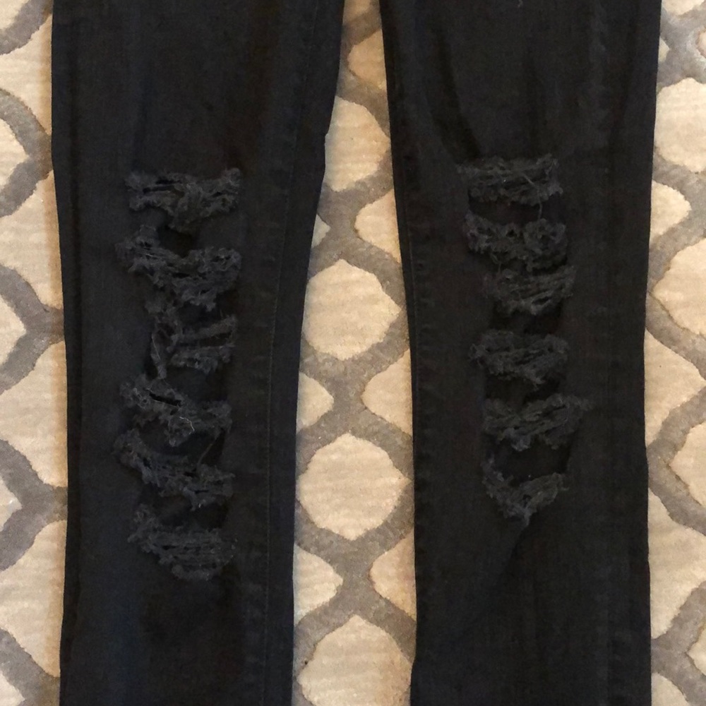 J Brand Maria High Rise Skinny Distressed - Picture 3 of 8